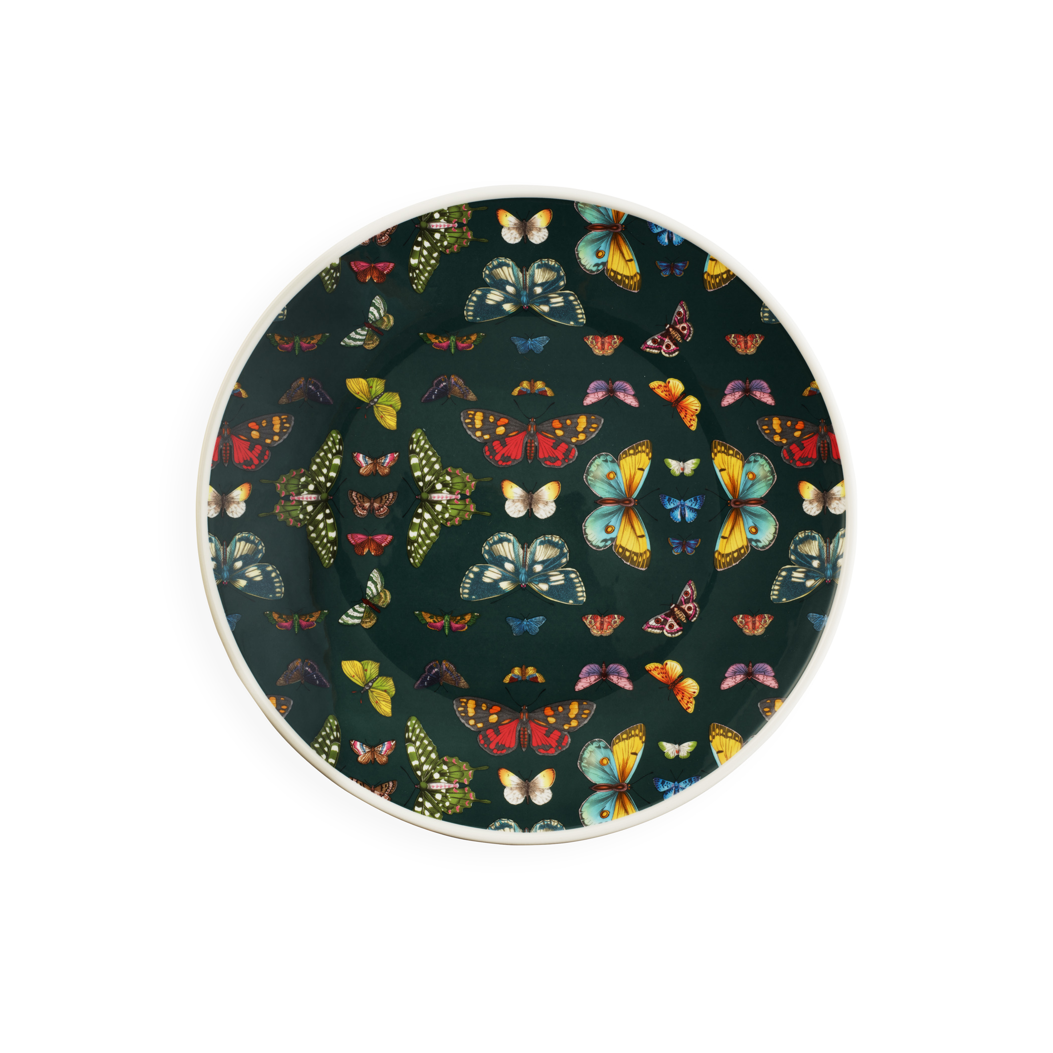 Botanic Garden Harmony Accents Green 12 Inch Coupe Plate image number null